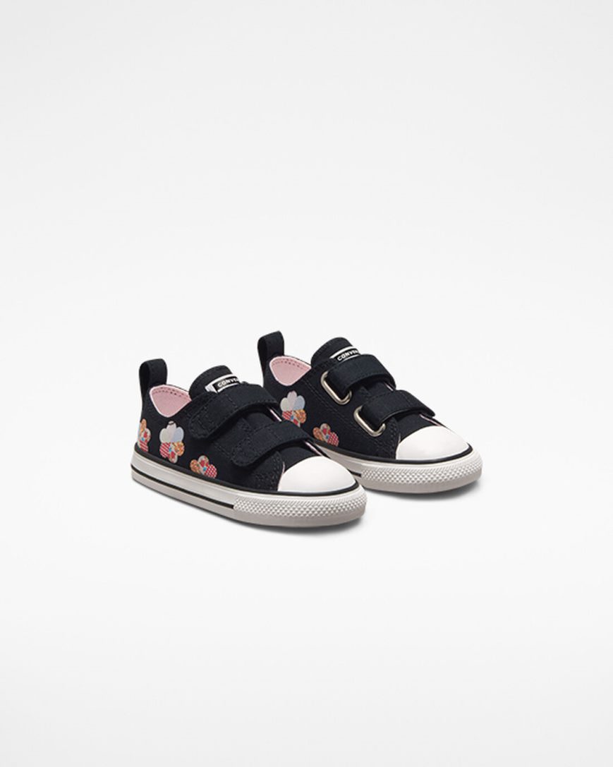 Tenisi Fete Converse Chuck Taylor All Star Easy-On Crafted Patchwork Negrii Portocalii Roz | RO AZXSR145